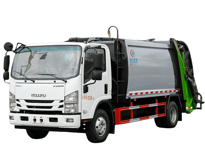 ISUZU 8 Cubic Meters Compactor Garbage Waste Compression Truck